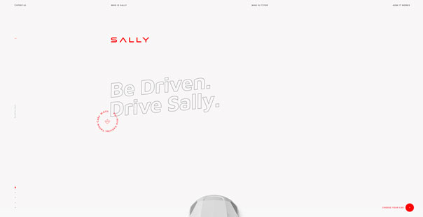 Sally – Online als Fahrer bewerben