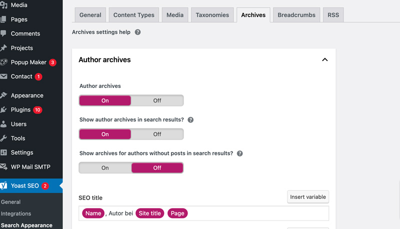 Yoast Seo Authors Archives