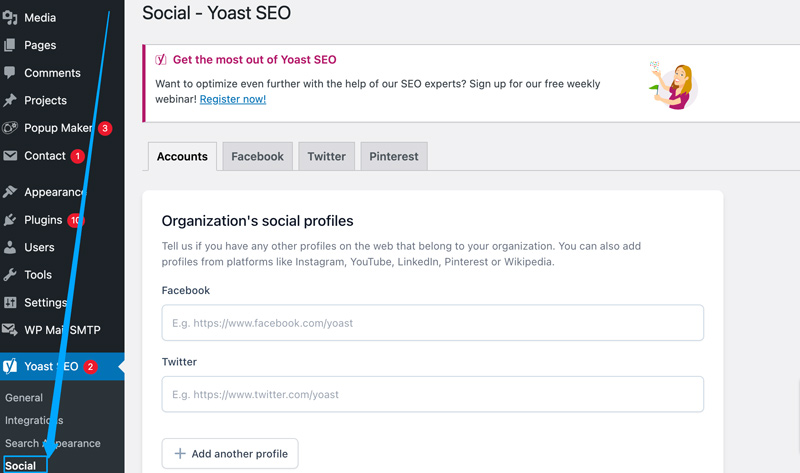 Yoast Seo Social